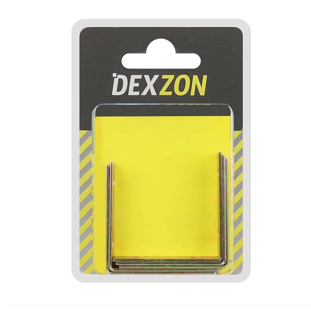 เหล็กฉากตัว L DEXZON SA-1570 15X70 มม. 4 รู แพ็ก 5 ชิ้น