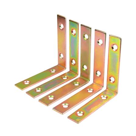 เหล็กฉากตัว L DEXZON SA-1570 15X70 มม. 4 รู แพ็ก 5 ชิ้น