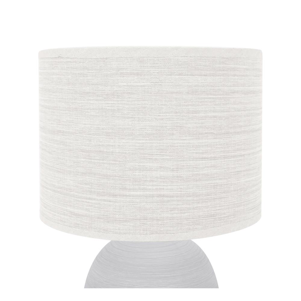 ไฟตั้งโต๊ะ CARINI DH4562-LB สีขาว/น้ำตาล