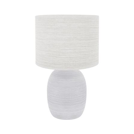 ไฟตั้งโต๊ะ CARINI DH4562-LB สีขาว/น้ำตาล