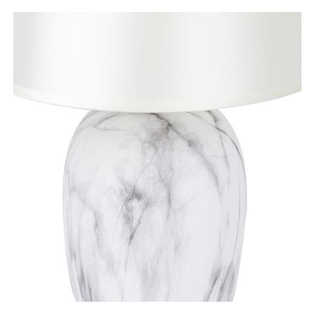 ไฟตั้งโต๊ะ CARINI DE3682M-WH สีขาว/ดำ_1