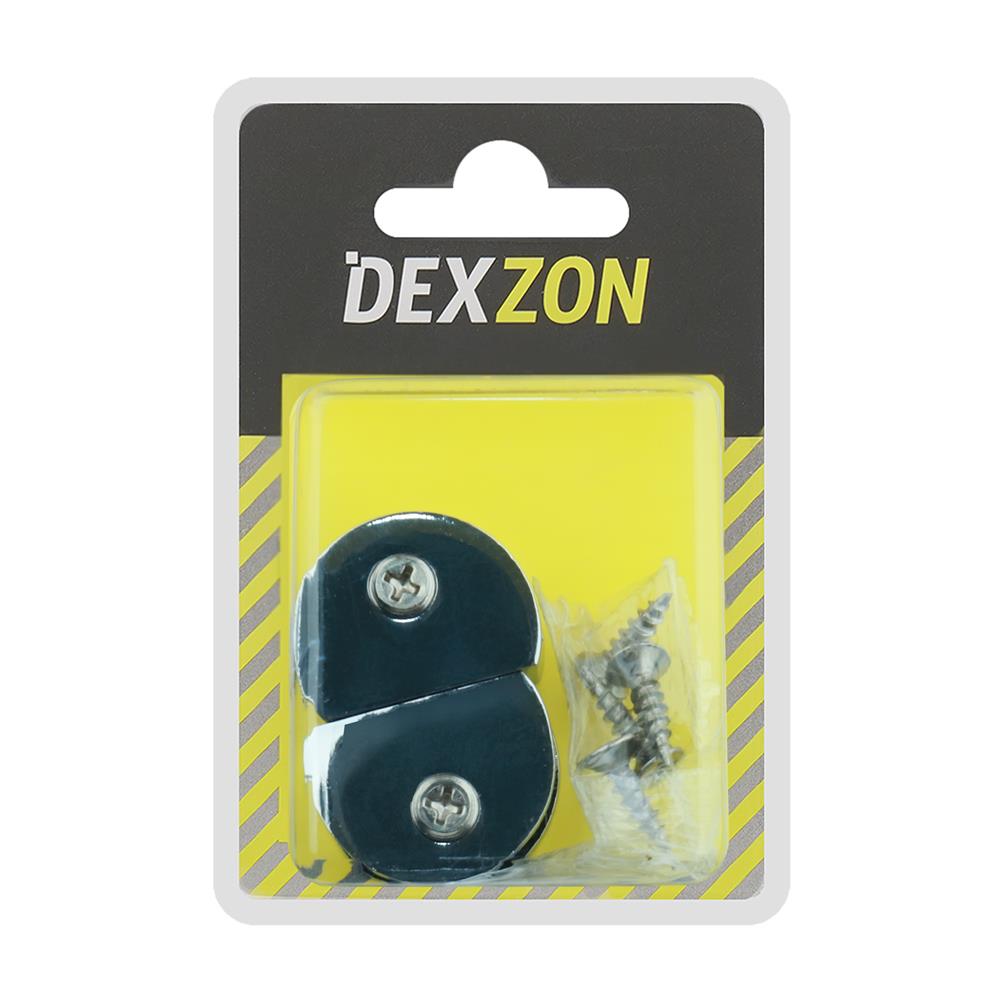 ปุ่มรับชั้น DEXZON GF-29CR-SKP สีโครม แพ็ก 2 ชิ้น