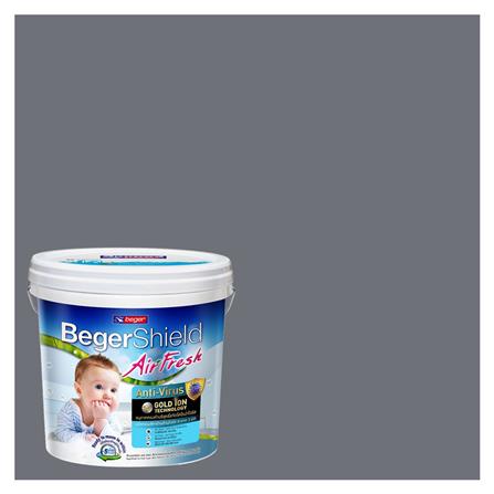 สีน้ำทาภายใน BEGER AIRFRESH GOLD สี BEDFORD PARK #134-4 กึ่งเงา 9 ลิตร