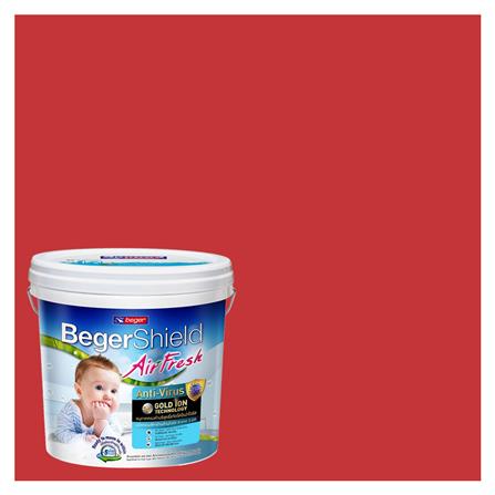 สีน้ำทาภายใน BEGER AIRFRESH GOLD สี SPRING COSMOS #115-6 กึ่งเงา 9 ลิตร_0