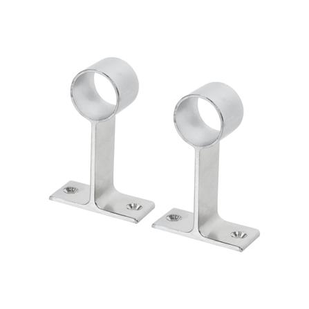 ตัวรับท่อกลมกลวง DEXZON ZPH-10 SKP สีโครม แพ็ก 2 ชิ้น_0