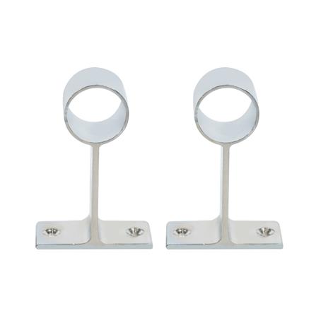 ตัวรับท่อกลมกลวง DEXZON ZPH-10 SKP สีโครม แพ็ก 2 ชิ้น_1