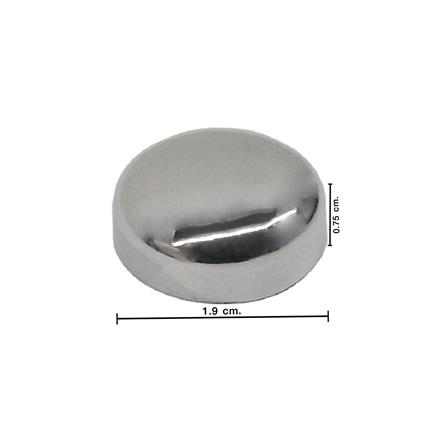 ตัวยึดกระจก DEXZON MZ-19 สีโครม แพ็ก 2 ชิ้น_3