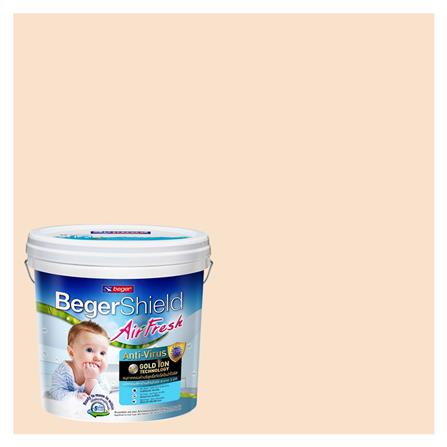 สีน้ำทาภายใน BEGER AIRFRESH GOLD สี ICE CREAM SOCIAL #103-2 กึ่งเงา 9 ลิตร