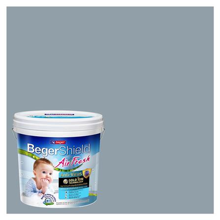 สีน้ำทาภายใน BEGER AIRFRESH GOLD สี QUIET CAMEROON #136-3 กึ่งเงา 9 ลิตร_0