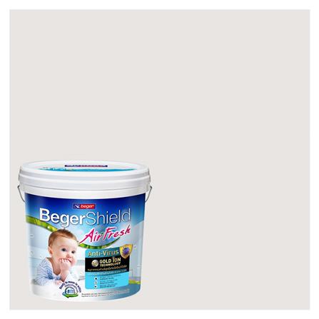 สีน้ำทาภายใน BEGER AIRFRESH GOLD สี COVERED DARKNESS #132-1 กึ่งเงา 9 ลิตร