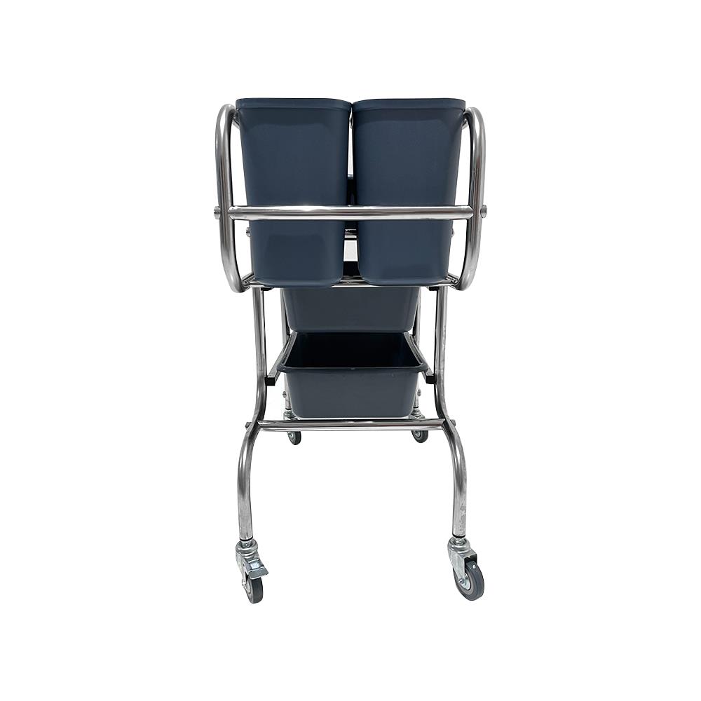 รถเข็น 3 ชั้น STACKO CANTEEN C 85X45.5X90 ซม. สีเทา