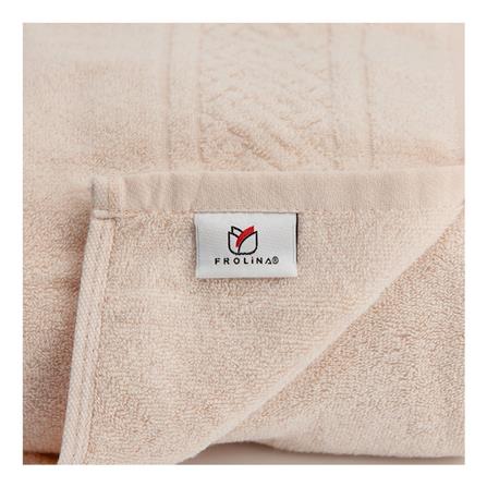 ผ้าขนหนู FROLINA SPACESPUN 15X31 นิ้ว สีครีม_2