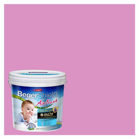 สีน้ำทาภายใน BEGER AIRFRESH GOLD สี PETALS OF BREEZE #123-5 กึ่งเงา 9 ลิตร_0