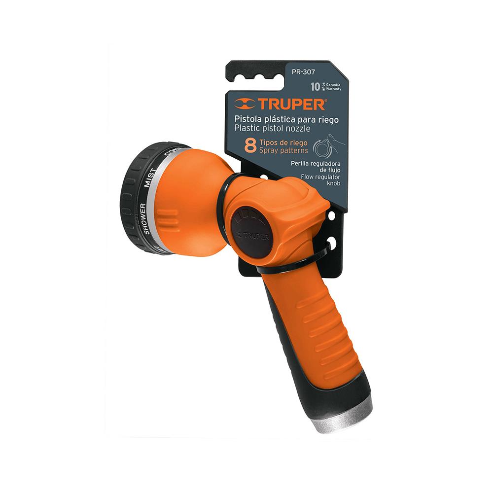 ปืนฉีดน้ำปรับได้ 8 แบบ TRUPER 17479