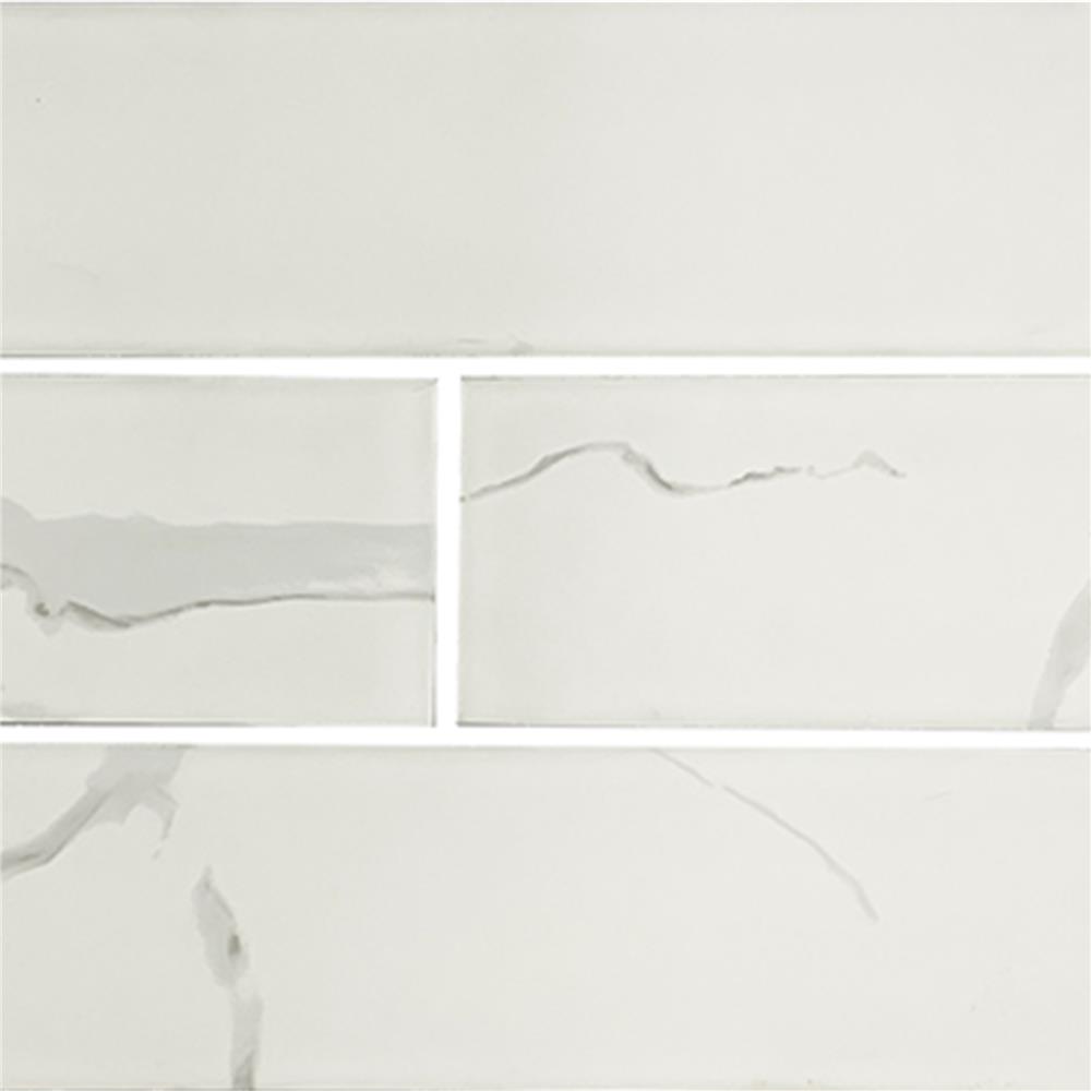 โมเสค 34.4x26.7 ซม. COTTO ไวท์มาร์เบิล ขาว