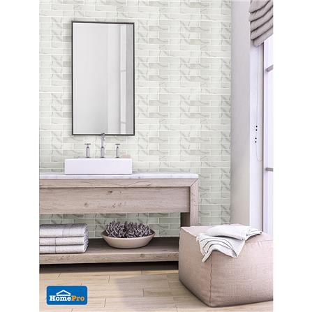 โมเสค 34.4x26.7 ซม. COTTO ไวท์มาร์เบิล ขาว_3