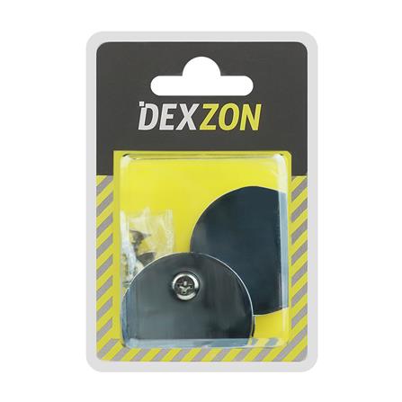 ปุ่มรับชั้น DEXZON GF-48CR-SKP สีโครม แพ็ก 2 ชิ้น_2