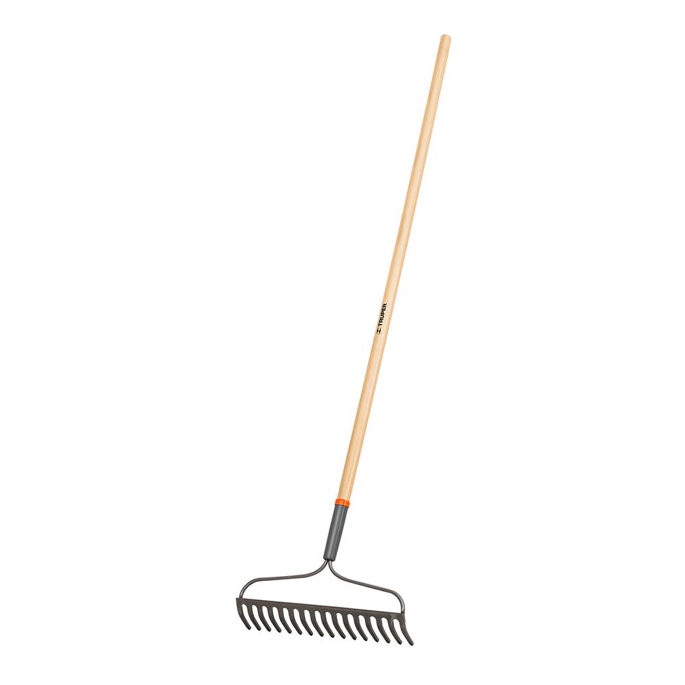 คราดเหล็ก 16 ซี่ TRUPER 17882 ด้ามไม้