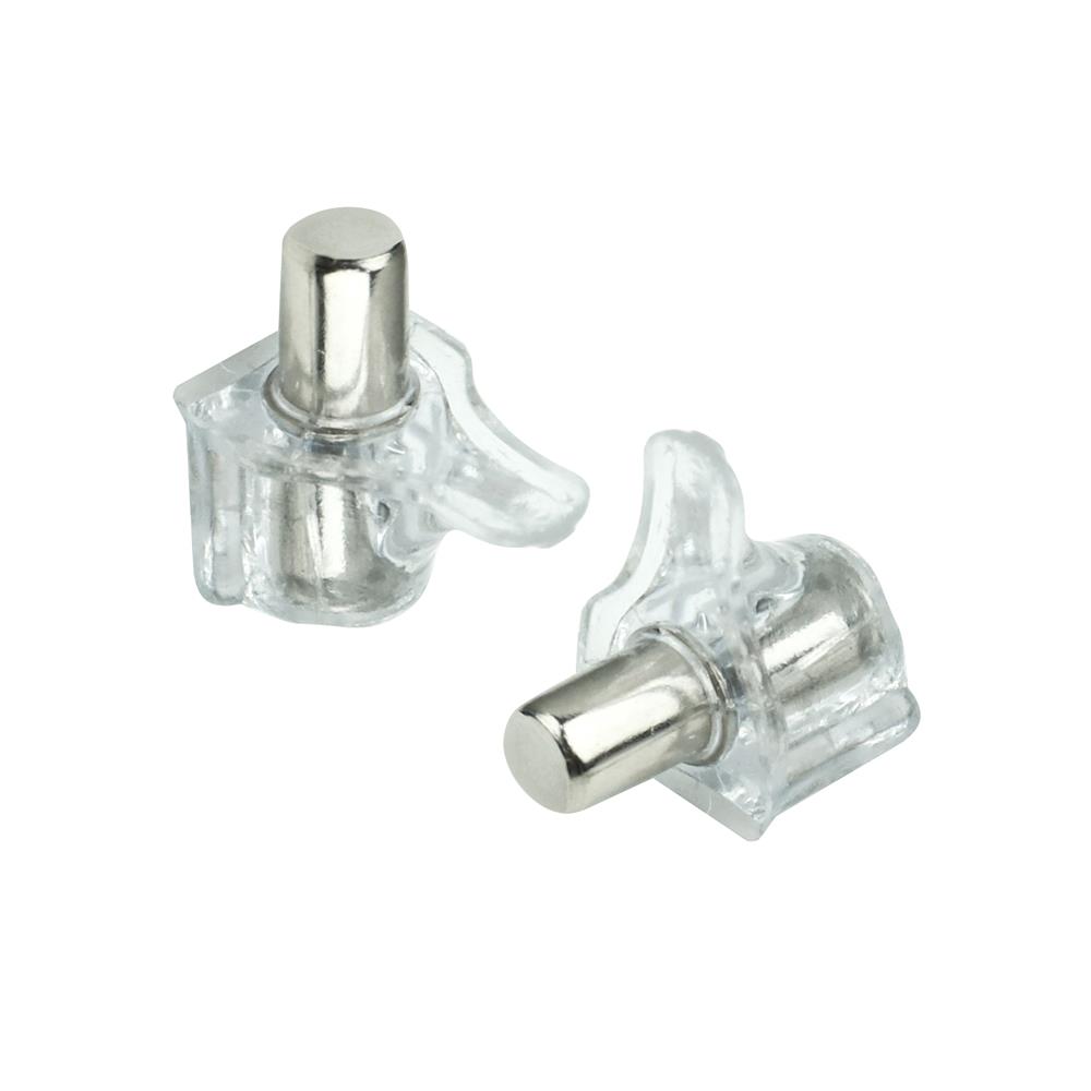 ปุ่มรับชั้น DEXZON SS-40 สีนิกเกิล แพ็ก 10 ชิ้น