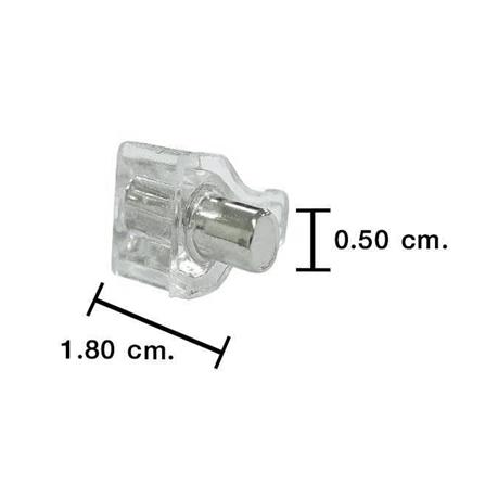 ปุ่มรับชั้น DEXZON SS-40 สีนิกเกิล แพ็ก 10 ชิ้น_3