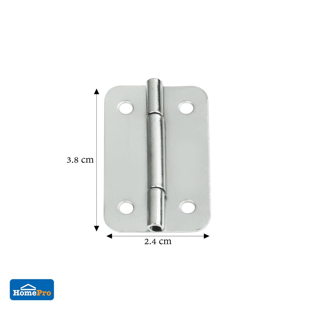 บานพับผีเสื้อถอดไม่ได้ DEXZON FA-002 สีนิกเกิ้ล แพ็ก 10 ชิ้น