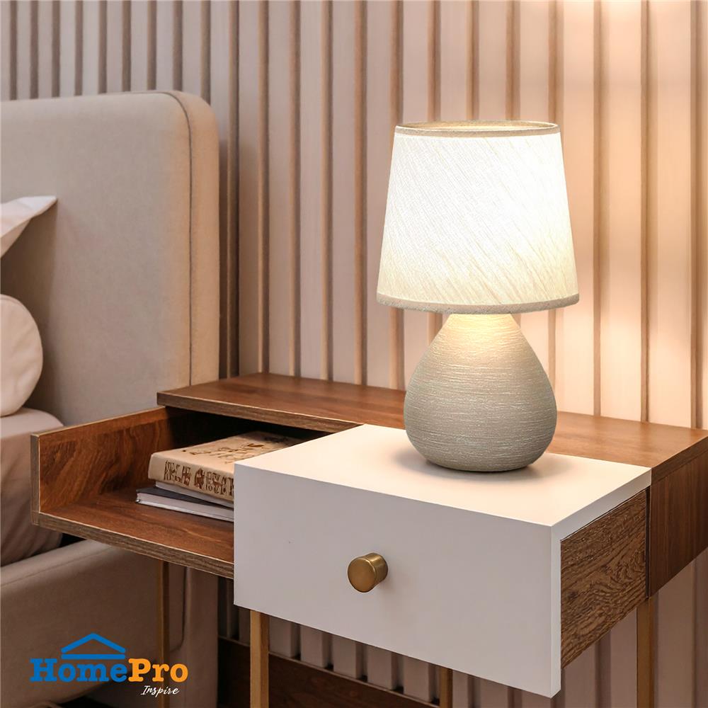 ไฟตั้งโต๊ะ CARINI DH4564 สีน้ำตาล