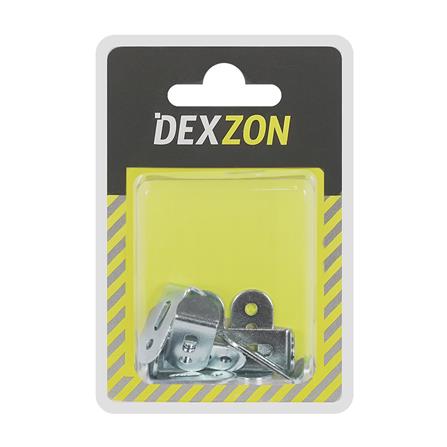 เหล็กฉากตัว L DEXON SP-10 12x25 มม. (10 ชิ้น/แพ็ก)_2