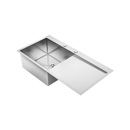 ซิงค์ฝัง 1หลุม 1ที่พัก LTP ST10050 สเตนเลส_2