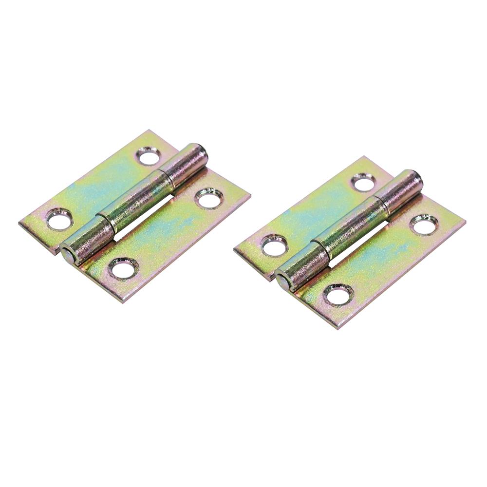 บานพับผีเสื้อถอดไม่ได้ DEXZON SH-100Y แพ็ก 4 ชิ้น