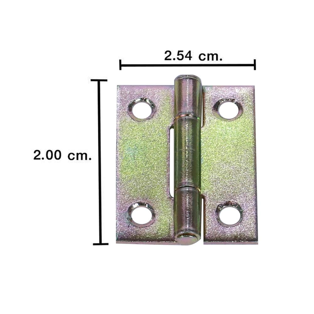 บานพับผีเสื้อถอดไม่ได้ DEXZON SH-100Y แพ็ก 4 ชิ้น
