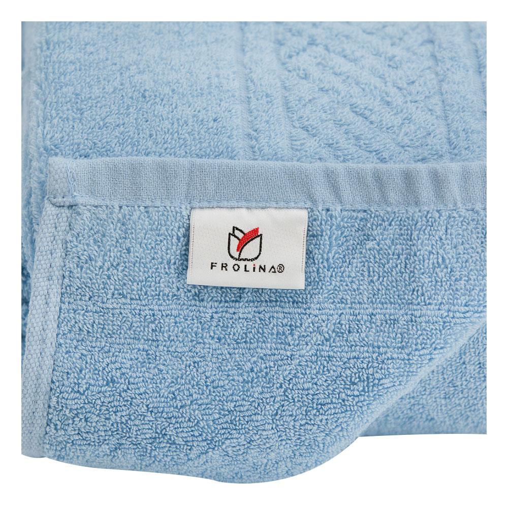 ผ้าขนหนู FROLINA SPACESPUN 30X55 นิ้ว สีฟ้า