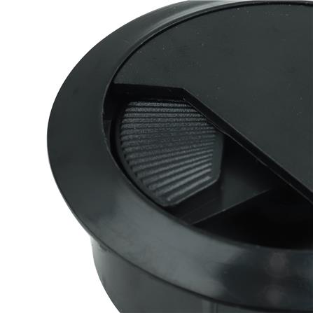 ช่องร้อยสายไฟกลม DEXZON CC-10 สีดำ_1