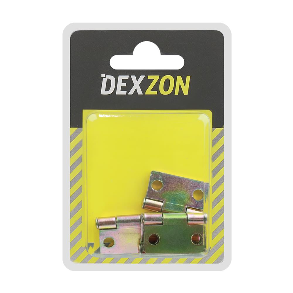 บานพับผีเสื้อถอดไม่ได้ DEXZON ST-100Y แพ็ก 4 ชิ้น