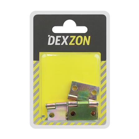 บานพับผีเสื้อถอดไม่ได้ DEXZON ST-100Y แพ็ก 4 ชิ้น_2