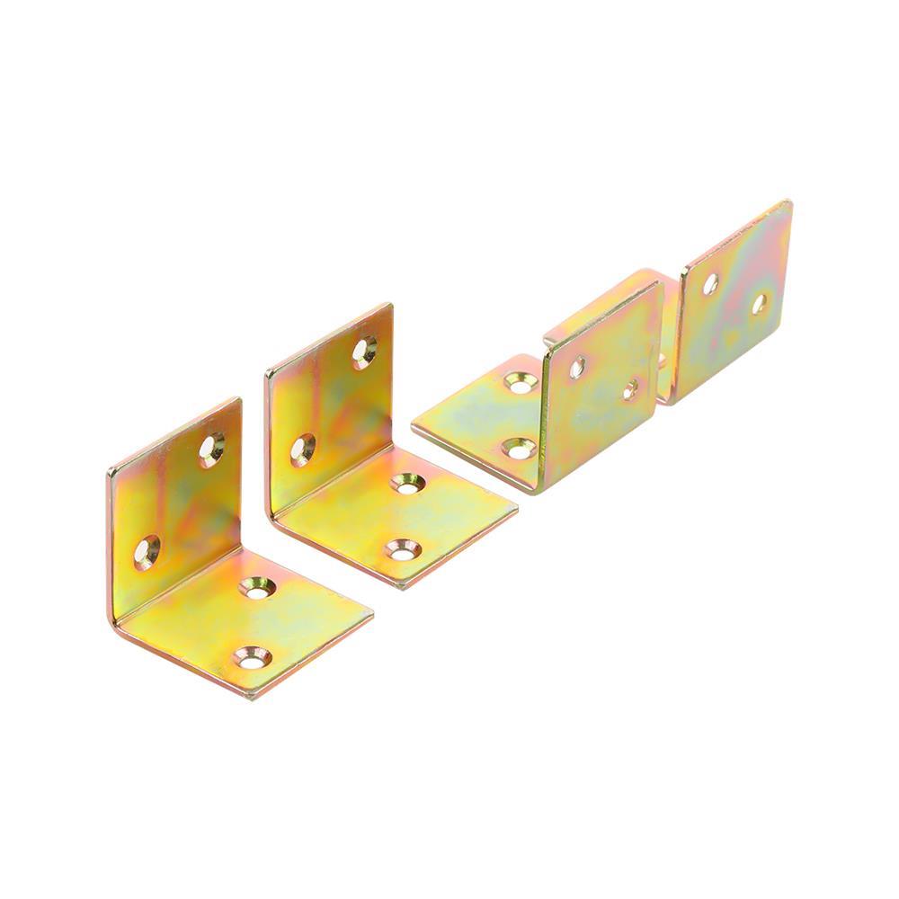 เหล็กฉากตัว L DEXZON SA-4C 40X40 มม. 4 รู แพ็ก 4 ชิ้น