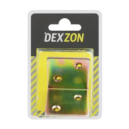 เหล็กฉากตัว L DEXZON SA-4C 40X40 มม. 4 รู แพ็ก 4 ชิ้น_2