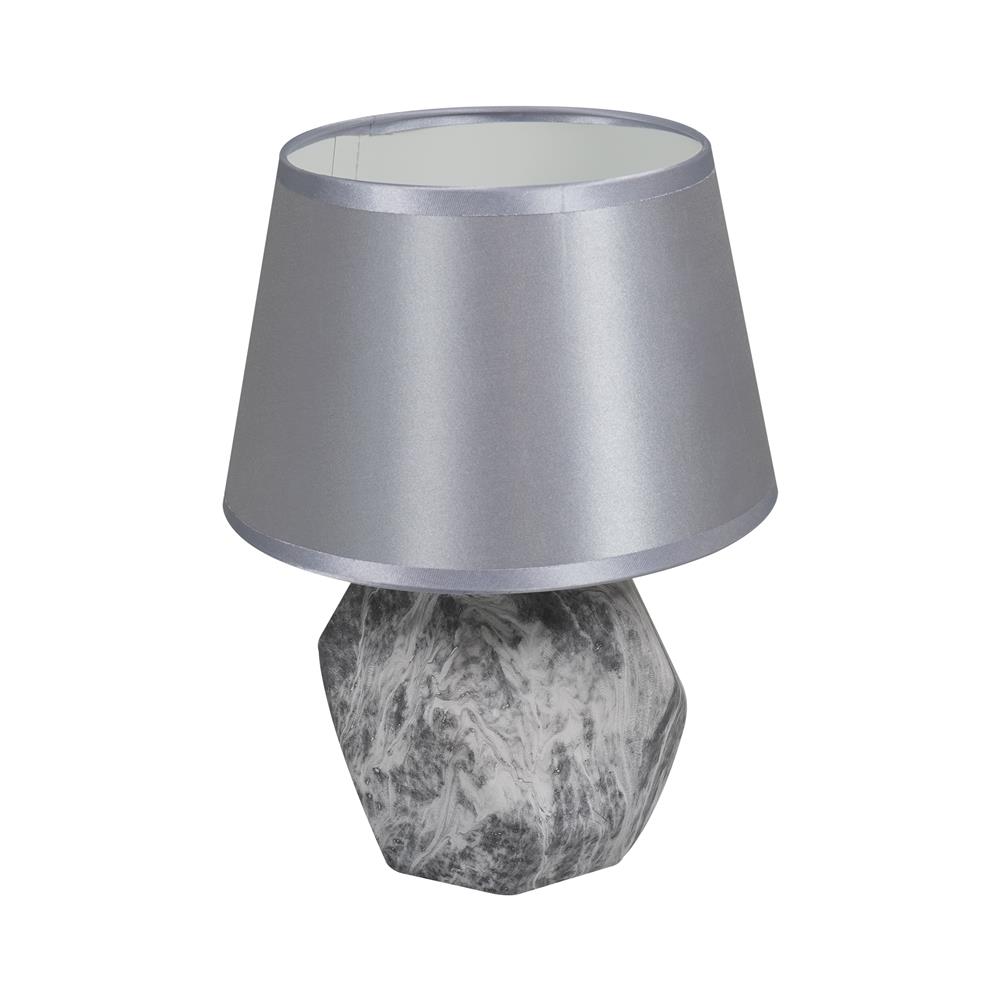 ไฟตั้งโต๊ะ CARINI DE4427M-GY สีเทา/ดำ