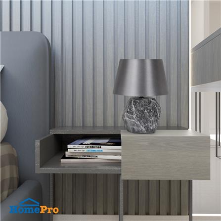 ไฟตั้งโต๊ะ CARINI DE4427M-GY สีเทา/ดำ_3