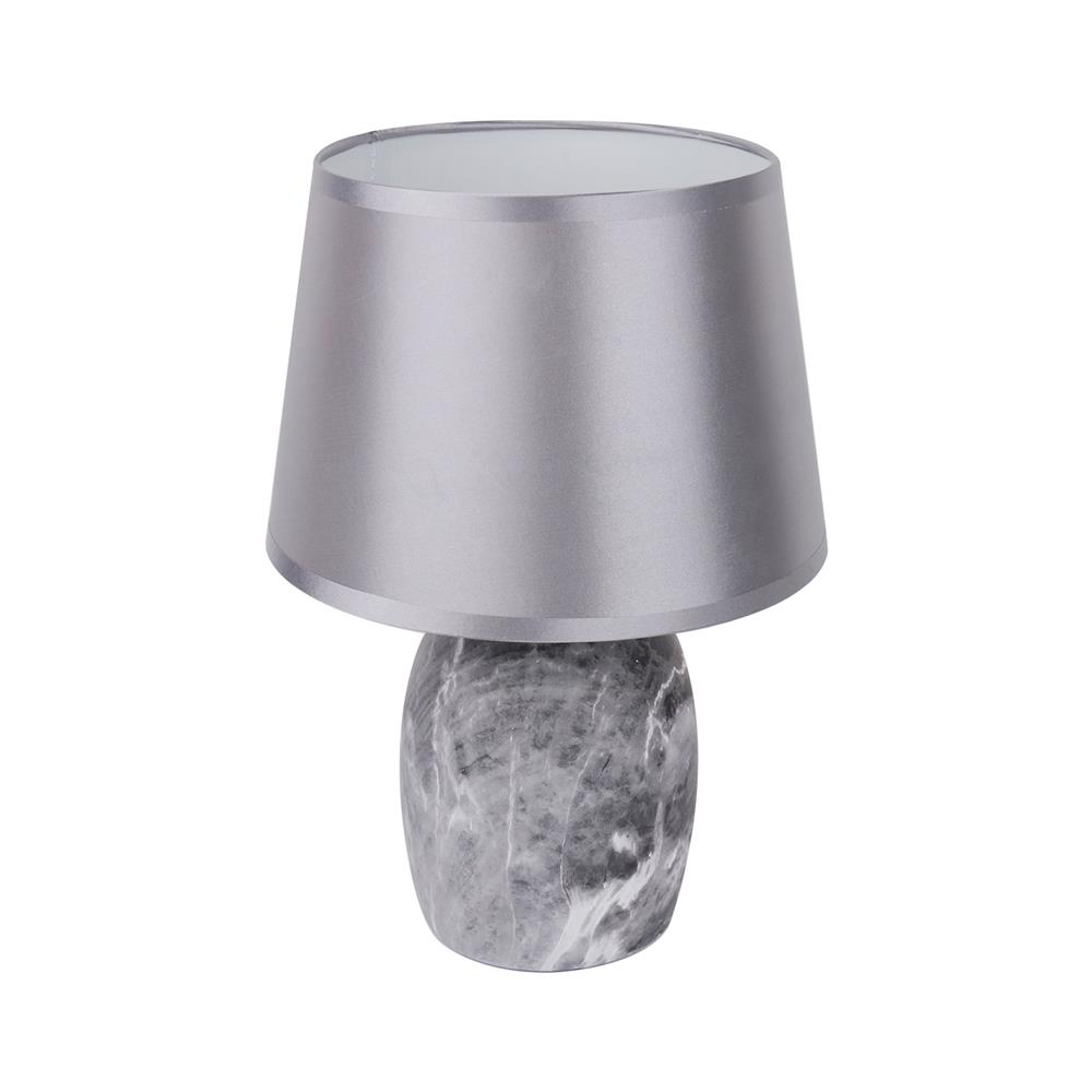 ไฟตั้งโต๊ะ CARINI DE3682M-GY สีเทา/ดำ