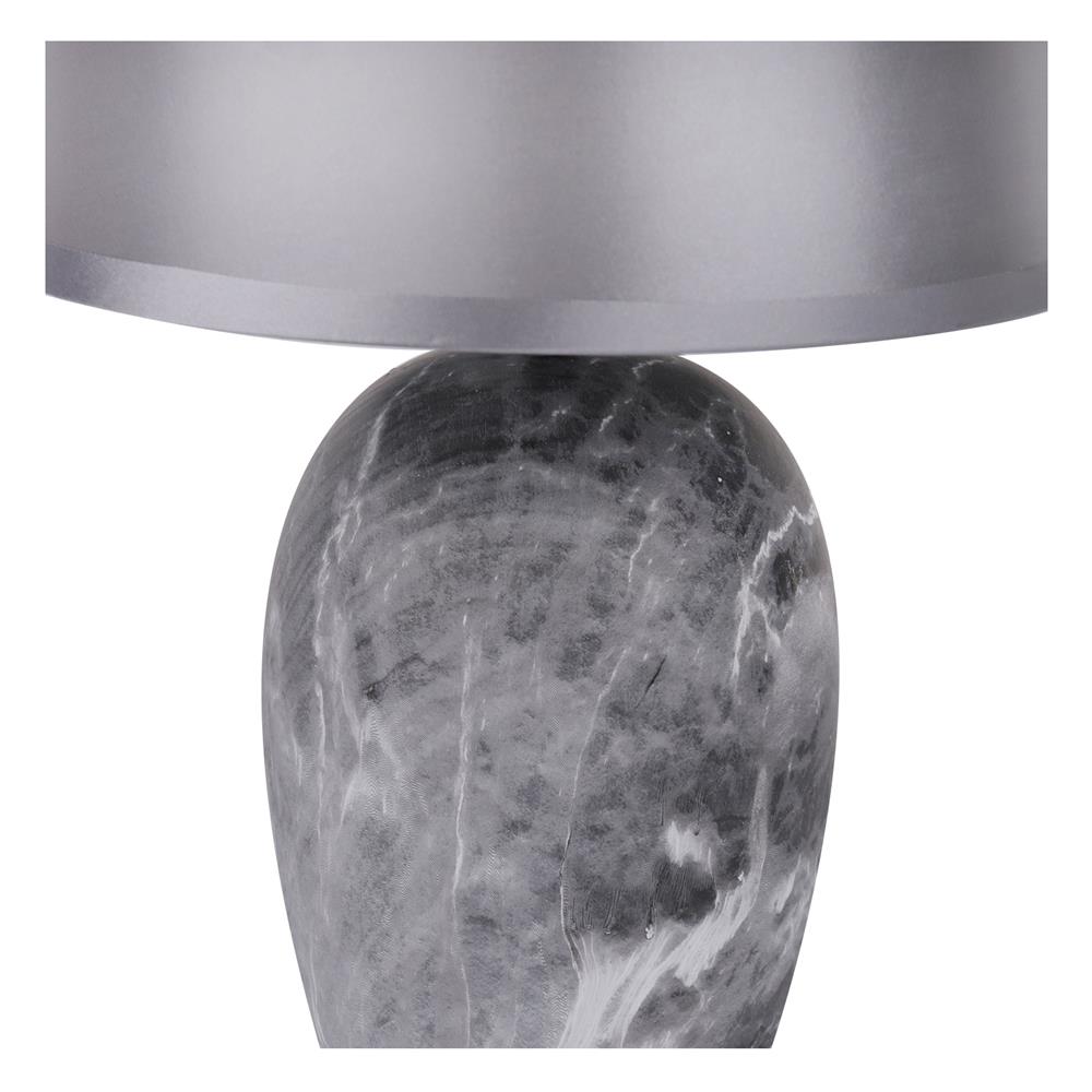 ไฟตั้งโต๊ะ CARINI DE3682M-GY สีเทา/ดำ