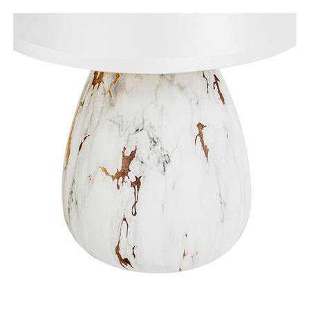 ไฟตั้งโต๊ะ CARINI DE40M-WH สีขาว/ทอง_2