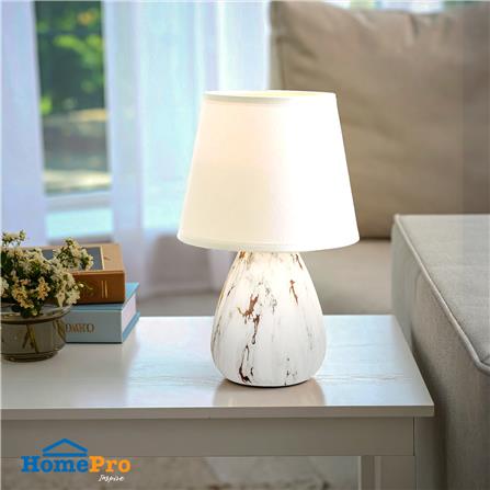 ไฟตั้งโต๊ะ CARINI DE40M-WH สีขาว/ทอง_5