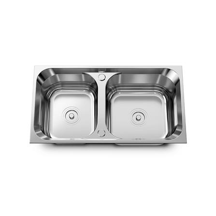 ซิงค์ฝัง 2หลุม LTP LDN7943 สเตนเลส