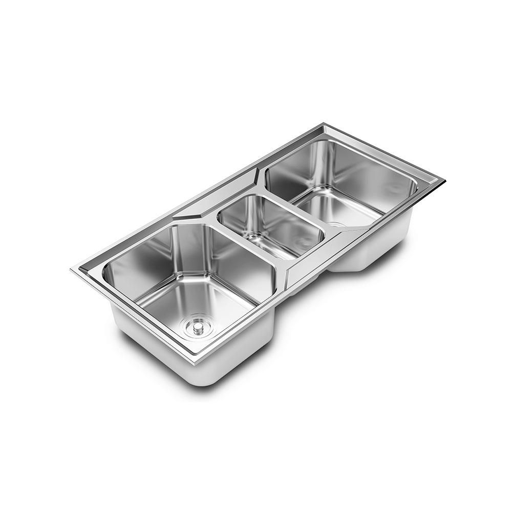 ซิงค์ฝัง 2หลุม LTP PUM10550 สเตนเลส