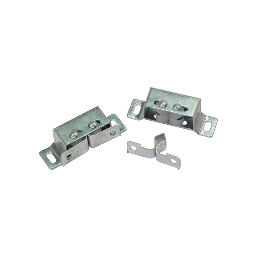 กันชนก้ามปูล้อซ่อน DEXZON SM-40 สีนิกเกิล แพ็ก 2 ชิ้น