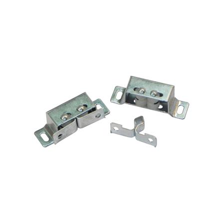 กันชนก้ามปูล้อซ่อน DEXZON SM-40 สีนิกเกิล แพ็ก 2 ชิ้น