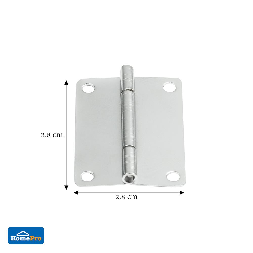 บานพับผีเสื้อถอดไม่ได้ DEXZON FA-003 สีนิกเกิ้ล แพ็ก 10 ชิ้น