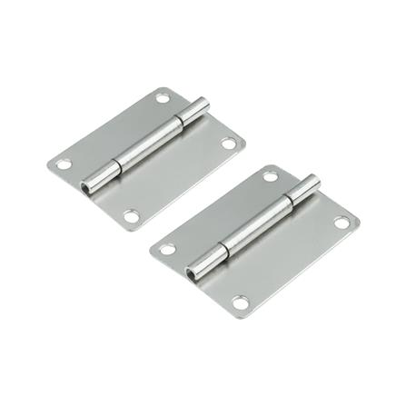 บานพับผีเสื้อถอดไม่ได้ DEXZON FA-003 สีนิกเกิ้ล แพ็ก 10 ชิ้น