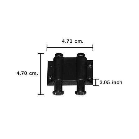กันชนกระเด้งคู่ DEXZON DM-30 สีดำ แพ็ก 4 ชิ้น_3