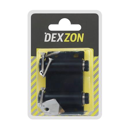 กันชนแม่เหล็ก กระเด้งคู่ DEXZON DM-30 สีดำ_2